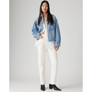 Levi's Wedgie Straight Fit Women's Jeans in White